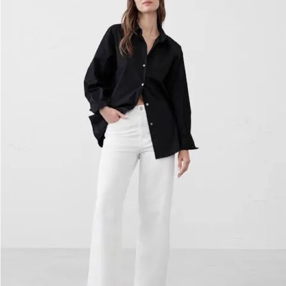 Banana Republic White Jeans